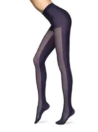 גרביונים מדוגמים 60 דנייר ALLIANCE, צבע: כחול כהה,  מידה: S