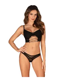 סט חזייה ותחתון חוטיני ROXELIA