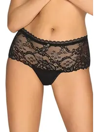 תחתון בוקסר סקסי RAQUELIA, צבע: שחור,  מידה: S-M