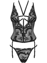 סט מחוך ותחתון חוטיני דגם  OBSESSIVE ALESSYA 