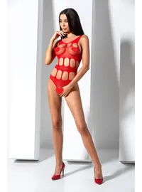 בגד גוף עם מפשעון חשוף דגם PASSION BS083