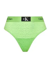 תחתון גבוה  QF7177E, צבע: ירוק,  מידה: XS