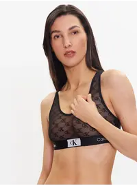 חזייה | גוזיית קלווין קליין  |  QF7178, צבע: שחור,  מידה: XS