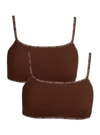 זוג גוזיות קלווין קליין QD3806E, צבע: חום כהה,  מידה: XS