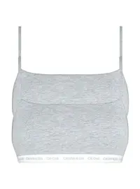 זוג גוזיות כותנה קלווין קליין QF6040E, צבע: אפור,  מידה: XS