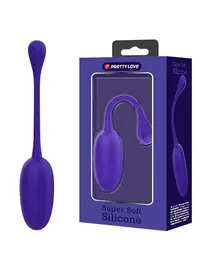 ביצת רטט נטענת עם 12 מצבי רטט מסיליקון רפואי רך