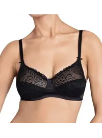 טריומף חזיה ללא ריפוד וללא עצם MODERN SPLENDOUR N, צבע: שחור,  מידה: 80A