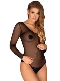 בגד גוף שקוף | שרוול ארוך B124