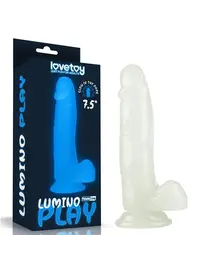 דילדו הזוהר בחושך 19 ס"מ LUMINO