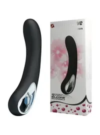 ויברטור חדיש מסיליקון רפואי עם ידית אחיזה, נטען עם 12 רמות רטט ALSTON