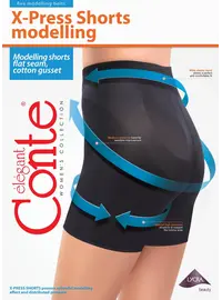 תחתון מ CONTEחטב גבוה SHORTS X-PRESS