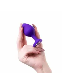 פלאג אנאלי למתחילים מסיליקון רפואי 7 ס"מ | Diamond Heart