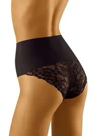 תחתון מחטב עם תחרה PROMESSA, צבע: שחור,  מידה: M-3