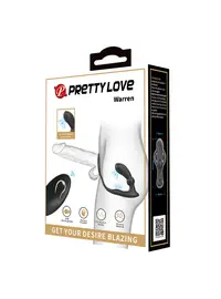 סטימולטור אנאלי  חדיש ומשוכלל עם טבעת | שלט רחוק