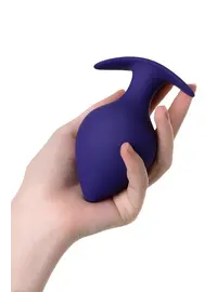 פלאג אנאלי עם הכדור בתוך הצעצוע מסיליקון רפואי  8.8 ס"מ | Glob