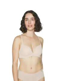 סלוגי | חזייה מרופדת ללא עצם | HAPPY MICRO P, צבע: גוף,  מידה: M