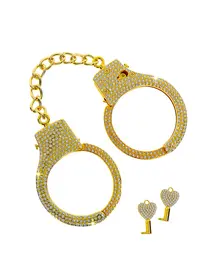 אזיקים אקסקלוסיבים לידיים | ציפוי זהב ואבני חן