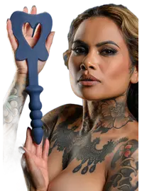 פלאג | דילדו עם שוט | Silicone Paddle and Plug |