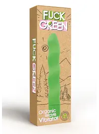 ויברטור אורגני עם רטט רב מהירות​ | Organic Wave Vibrator green