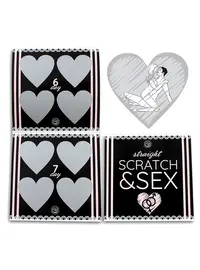 משחק קלפי הגירוד | עמדות מיניות שונות