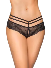 תחתון חוטיני סקסי 2476, צבע: שחור,  מידה: S-M