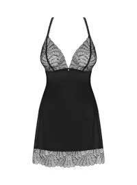 כותונת סאטן עם חוטיני תואם CHICCANTA