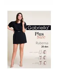 גרביון חלק למידות גדולות 20 דנייר Microfibre Plus Size, צבע: MELISA,  מידה: 7