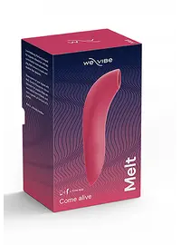 ויברטור יונק עם אפליקציה, שאפשר להניח על הבטן |  ווי-וייב מלט | MELT |PINK