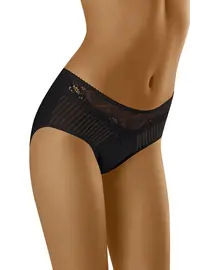 תחתון​ כותנה אורגנית דגם ECO ZA, צבע: שחור,  מידה: L