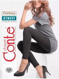 טייץ קלאסי עם אפקט תרמי  STREET PLUSH CONTE