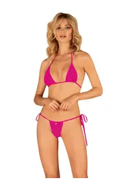 סט בגד ים ביקיני  BELLA VISTA, צבע: דובדבן,  מידה: S-L (ONE SIZE)