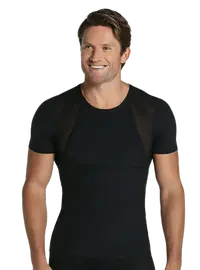 גופיית | חולצה חיטוב מקצועית לגבר 035024, צבע: שחור,  מידה: M