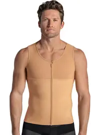 ווסט | גופיית חיטוב מקצועית לגבר למידות גדולות 035000, צבע: גוף,  מידה: 3XL