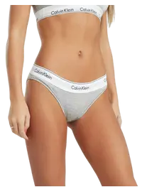 תחתון ביקיני F3787 קלווין קליין, צבע: אפור,  מידה: M