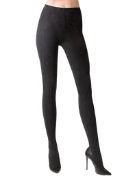 גרביון  ויסקוזה חם ומט 200 דנייר WARM UP, צבע: מלאנג',  מידה: 2