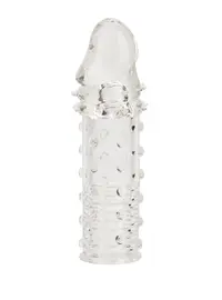 תותב שרוול מאריך ומעבה את איבר המין | מוסיף 5 ס"מ | אורך 16 ס"מ |