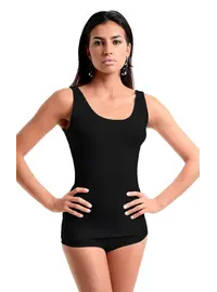 גופיה עם כתפיה רחבה | כותנה | DR701​