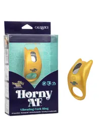 טבעת רטט זוגית | 10 רמות רטט | Horny AF Vibrating Cock Ring |