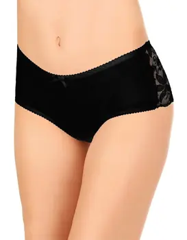 תחתון מקסי ברזילאי 1376, צבע: שחור,  מידה: S-2