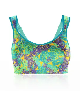 חזיית ספורט S4490, צבע: מנומר,  מידה: 85B