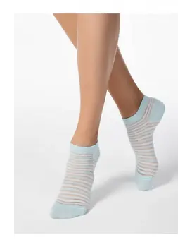 גרביים פסים ACTIVE 123, צבע: כחול,  מידה: 36-37