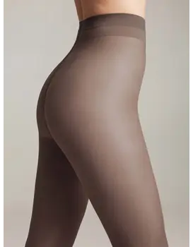 גרבון קלאסי דק ללא מכנסון 20 דנייר | PRESTIGE | SILK EFFECT |, צבע: GRAFIT,  מידה: M-3