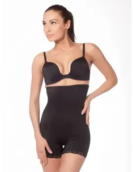 מחטב רגל גבוה VANESSA, צבע: שחור,  מידה: XL