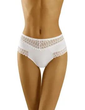 תחתוני מקסי כותנה אורגנית דגם ECO TO, צבע: לבן,  מידה: L-4