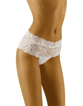 תחתון בוקסר תחרה NOVA, צבע: לבן,  מידה: S-2