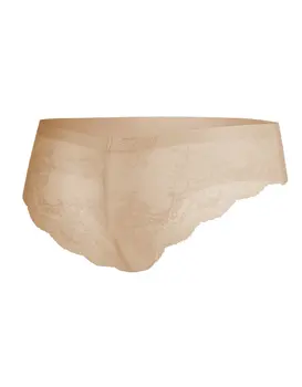 תחתון ברזילאי ללא תפר TANGA PANTY, צבע: בזי,  מידה: S-2