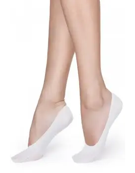 עקביות מכותנה STOPKI, צבע: לבן,  מידה: ONE SIZE