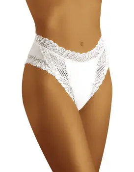 תחתון תחרה מיוחד דגם ABRA, צבע: לבן,  מידה: S-2