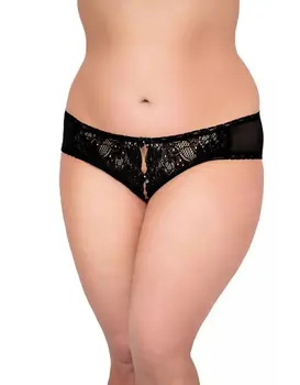 תחתונים סקסיים דגם 2469, צבע: שחור,  מידה: 2XL