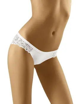 תחתוני נשים אלגנטיים דגם FLUFFY, צבע: לבן,  מידה: M-3